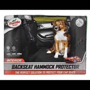 TURTLE WAX UNIVERSAL  BACK REAR SEAT COVER HAMMOCK FOR PET DOG NIB